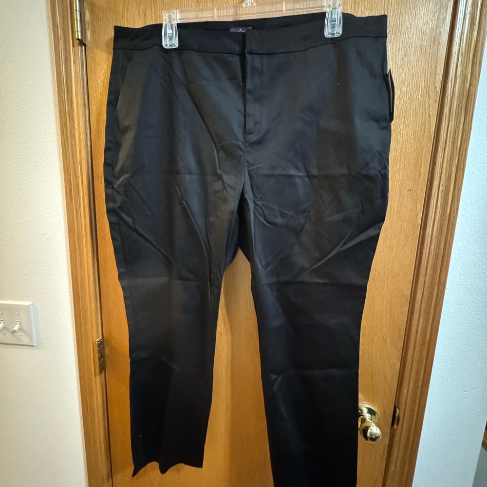 NWT NYDJ size 24 black pants